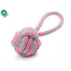 JK Minge cu frânghie cu mâner de tras pink 9 cm