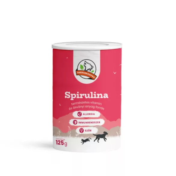 Farkaskonyha Spirulina algă vitamina și mineral substanță bombă 125 g