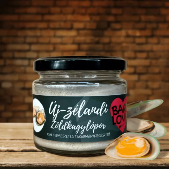 Barf Love 100% Green mussel powder Pentru câini 100 g