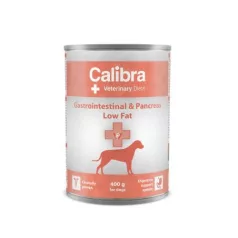 Calibra VD Dog Gastrointestinal Low Fat conservă 400 g