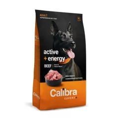   Calibra Dog EXPERT+ Adult Active & Energy Beef hrană pentru câini 2 kg