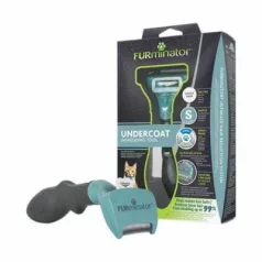   FURminator Perie pentru subpăr Scurt Cu blană, Talie mică Pentru pisici (S)