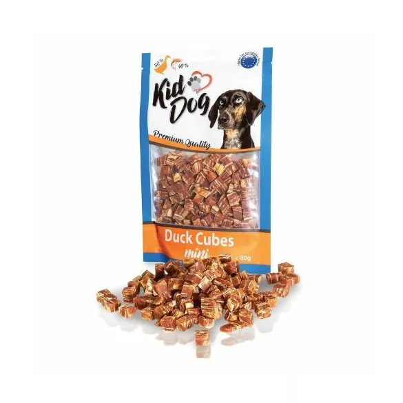 KidDog Mini Duck Cubes Recompensă 80 g