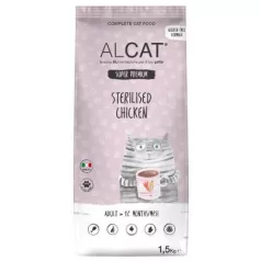 Alcat Adult Sterilised Chicken 1,5 kg hrană pentru pisici
