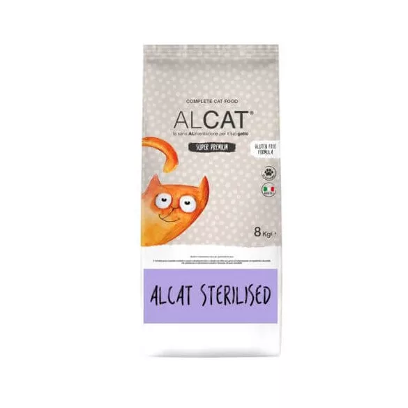 Alcat Adult Sterilised Chicken 8 kg hrană pentru pisici