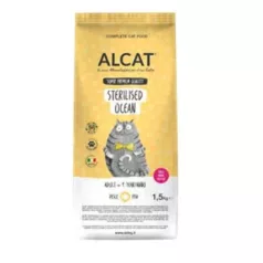 Alcat Adult Sterilised Ocean 1,5 kg hrană pentru pisici