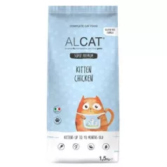 Alcat Kitten Chicken 1,5 kg hrană pentru pisici
