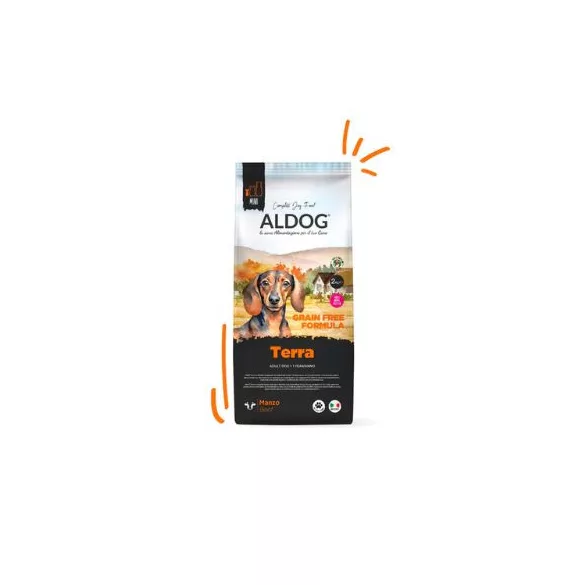 Aldog Terra Hipoalergenic Mini 8 kg hrană pentru câini