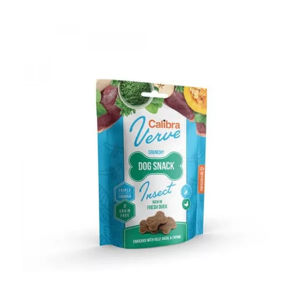 Calibra Dog Verve Crunchy Snack Insect & Fresh Duck 150 g