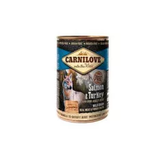 CarniLove Conservă Adult Salmon-Turkey 400 g