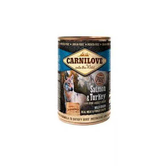 CarniLove Conservă Adult Salmon-Turkey 400 g