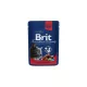 Brit Premium Cat Pouches with Beef Stew & Peas 12x100 g