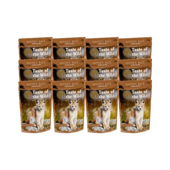 Taste of the Wild - Kitten pate plic 12x85 g