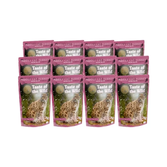 Taste of the Wild - Adult curcan pate plic 12x85 g