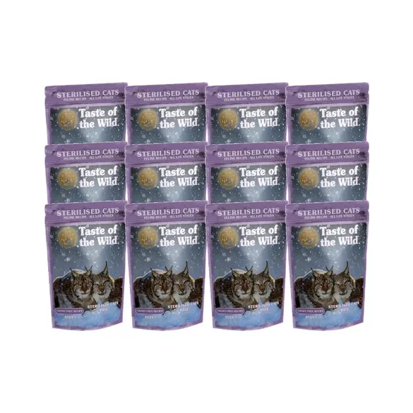 Taste of the Wild - All Size Sterilised pate plic 12x85 g