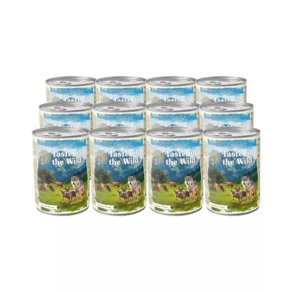 Taste of the Wild - Puppy Rich in Beef Stew & Gravy Conservă 12x390 g
