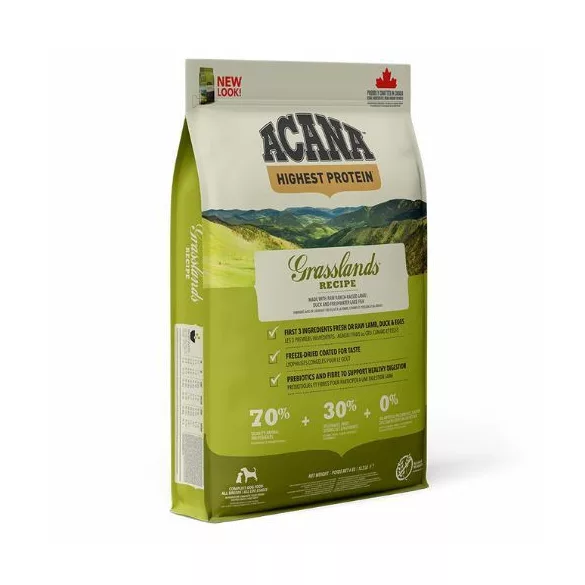 ACANA Grasslands Dog 2x11,4 kg hrană pentru câini