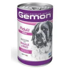 Gemon Dog Adult Maxi conservă Pork 12x1250 g