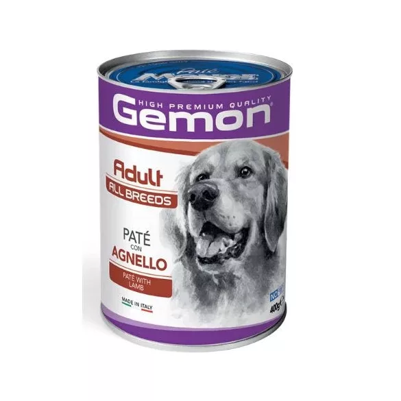Gemon Adult Pateu conservă lamb 24x400 g