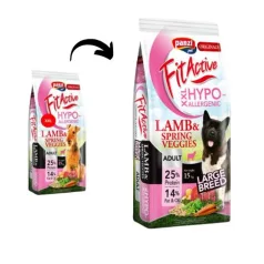   Panzi FitActive ORIGINALS Adult Hypoallergenic Lamb & Spring Veggies XXL 15 kg
