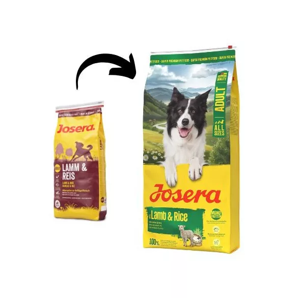 Josera Adult Lamb&Rice 2x12,5 kg hrană pentru câini