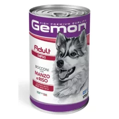 Gemon Dog Adult Maxi conservă Beef 12 x 1250 g