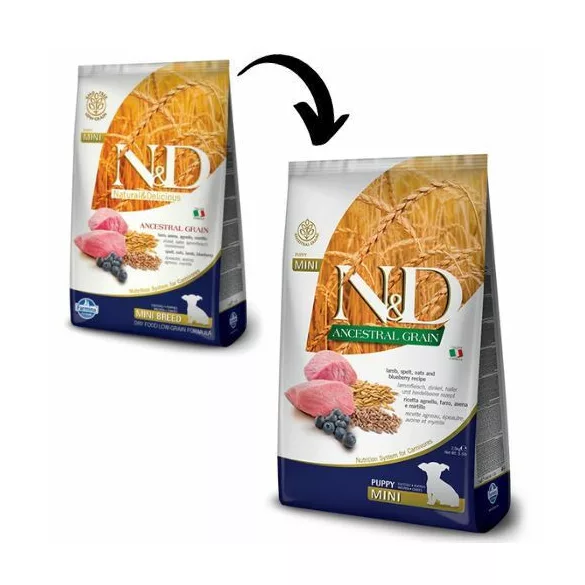 N&D Low Grain Dog Lamb&cranberry Puppy Mini 2x 7 kg