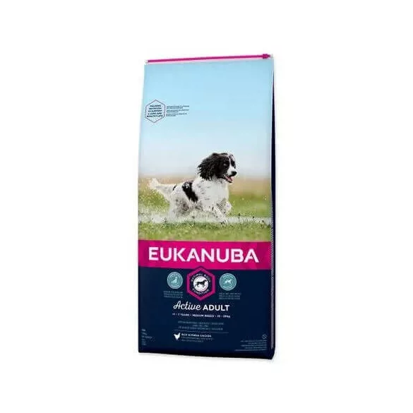 Eukanuba Adult Medium 18 kg hrană pentru câini