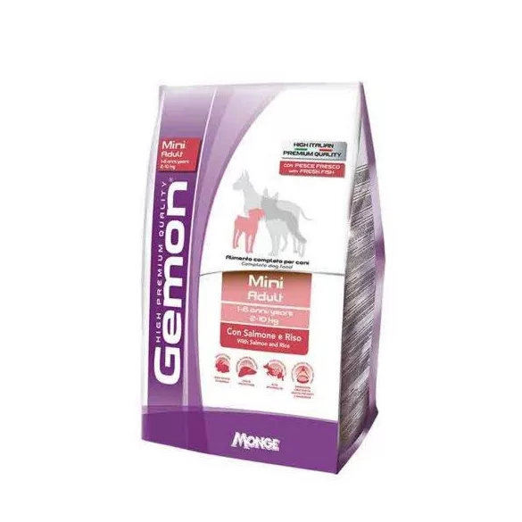 Gemon Mini Salmon+Rice 20 kg hrană pentru câini