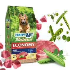   Happy&Fit Natural Economy Adult with Beef and Vegetables 12 kg