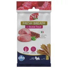   N&D Quinoa Dog Recompensă Fresh breath Adult Mini proaspăt respirație 60 g