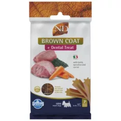   N&D Brown Dog Recompensă Lamb, potato, carrot&spirulina Adult Mini 60 g