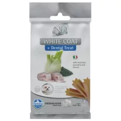   N&D White Dog Recompensă Sea bass, fennel, rice&spirulina Adult Med&max 100 g