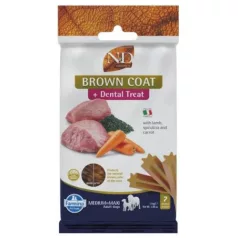   N&D Brown Dog Recompensă Lamb, potato, carrot&spirulina Adult Med&max 110 g