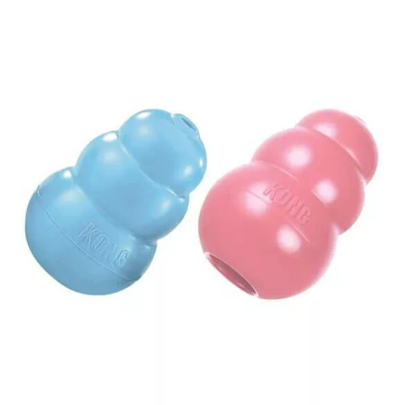 Jucărie KONG Puppy Pui Clopoțel Mediu