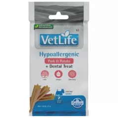   Vet Life Natural Diet Dog Recompensă Hypo Pork&potato Adult Mini 60 g