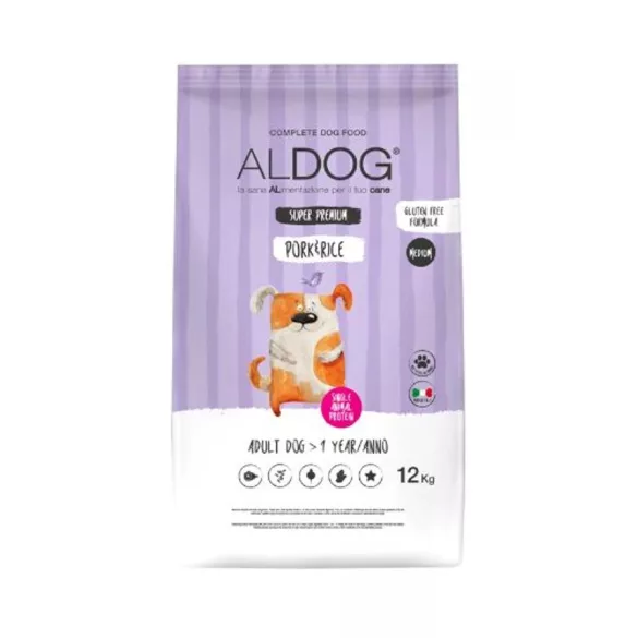 Aldog Adult Medium Large Pork 12 kg hrană pentru câini