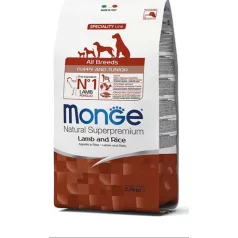   Monge All Breed Puppy and Junior Lamb and Rice 2,5 kg hrană pentru câini