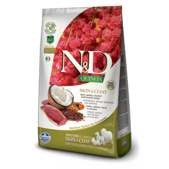N&D Dog Grain Free Quinoa Skin&Coat Duck 800 g
