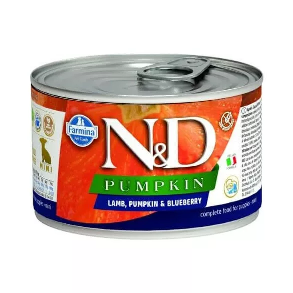 N&D Dog conservă lamb&cranberry with pumpkin Puppy mini 140 g