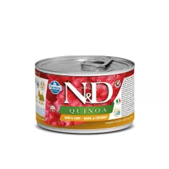 N&D Dog Quinoa conservă quail&coconut 140 g
