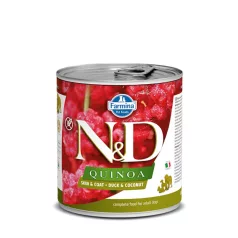 N&D Dog Quinoa conservă duck&coconut 285 g