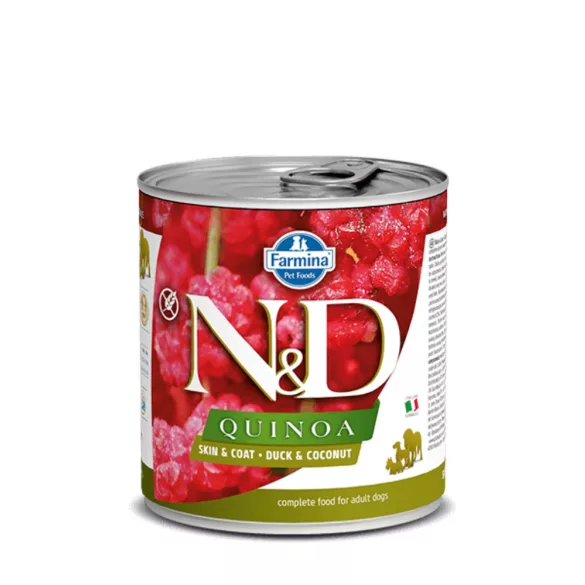 N&D Dog Quinoa conservă duck&coconut 285 g
