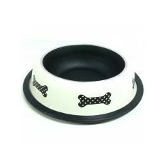   Castron Metal Hrănitor Castron Cauciuc Cu margine 0,525 l / 20,5 cm