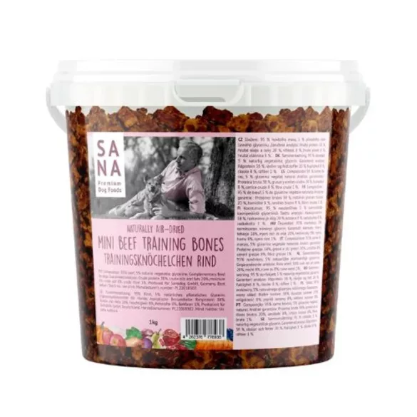 SANAdog Mini With beef Training recompensă 1 kg