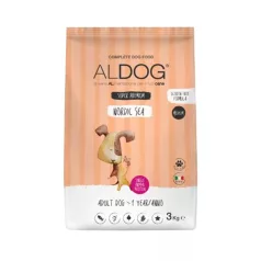   Aldog Nordic Sea Adult Medium Large Salmon 3 kg hrană pentru câini