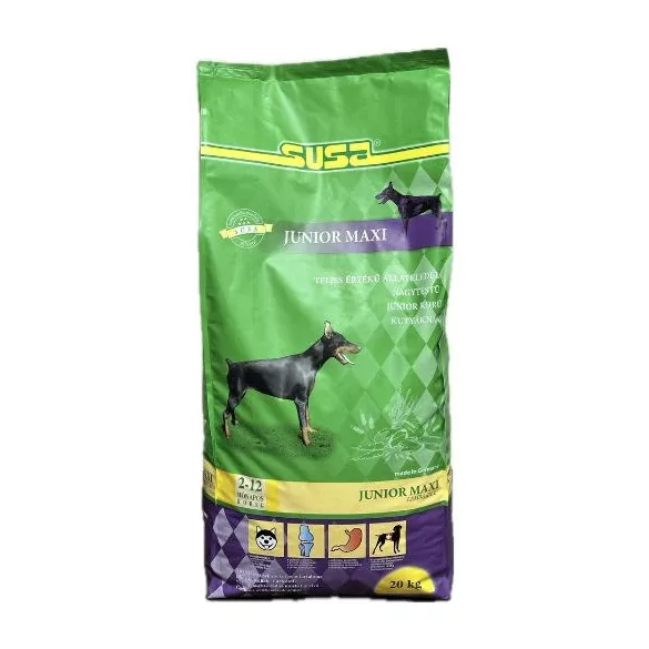 Susa Junior Maxi Lamb+rice Uscat Hrană pentru câini 20 kg