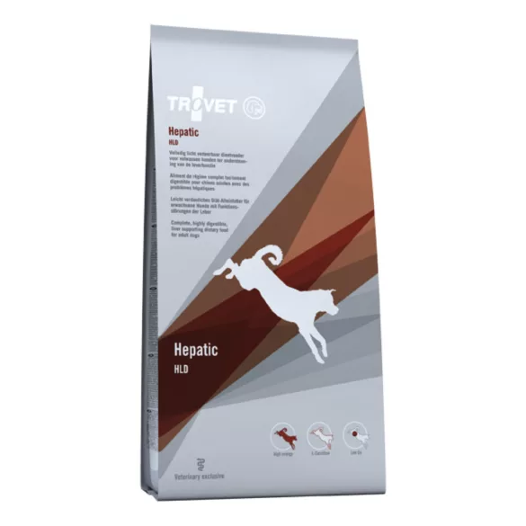 Trovet Hepatic /HLD Pentru ficat dietetic hrană uscată pentru câini 3 kg