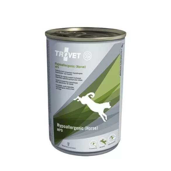Trovet Hypoallergenic Horse&Potato Diet HPD conservă pentru câini 400 g