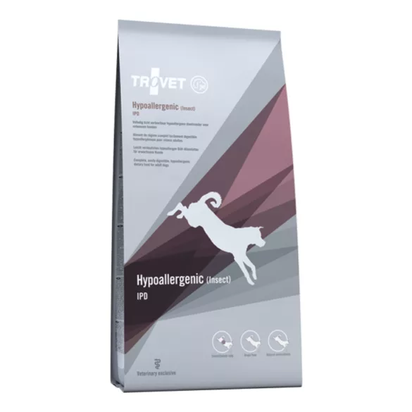 Trovet Hypoallergenic Insect&Potato DIET/IPD hrană uscată pentru câini 3 kg